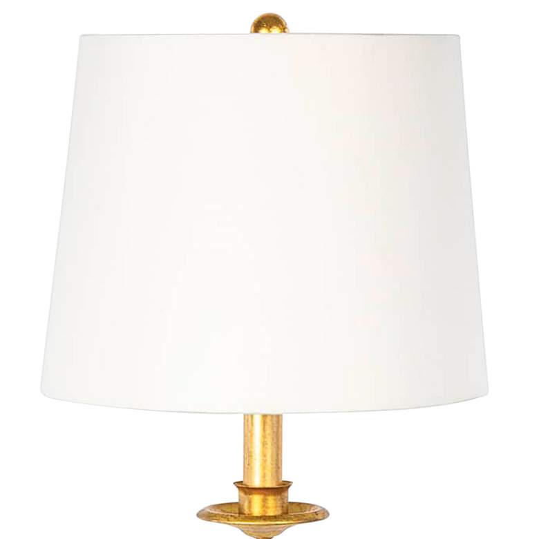 Image 3 Regina Andrew Design Fisher Stem Gold Leaf Buffet Table Lamp more views