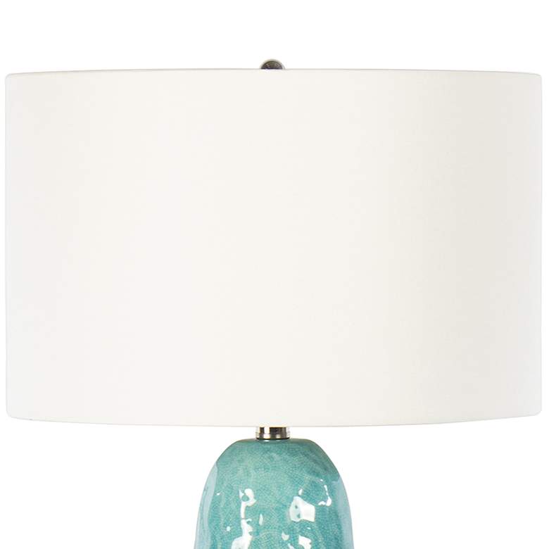 Image 3 Regina Andrew Design Getaway Turquoise Ceramic Table Lamp more views