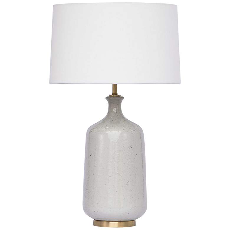 Image 2 Regina Andrew Design Glace White Ceramic Table Lamp