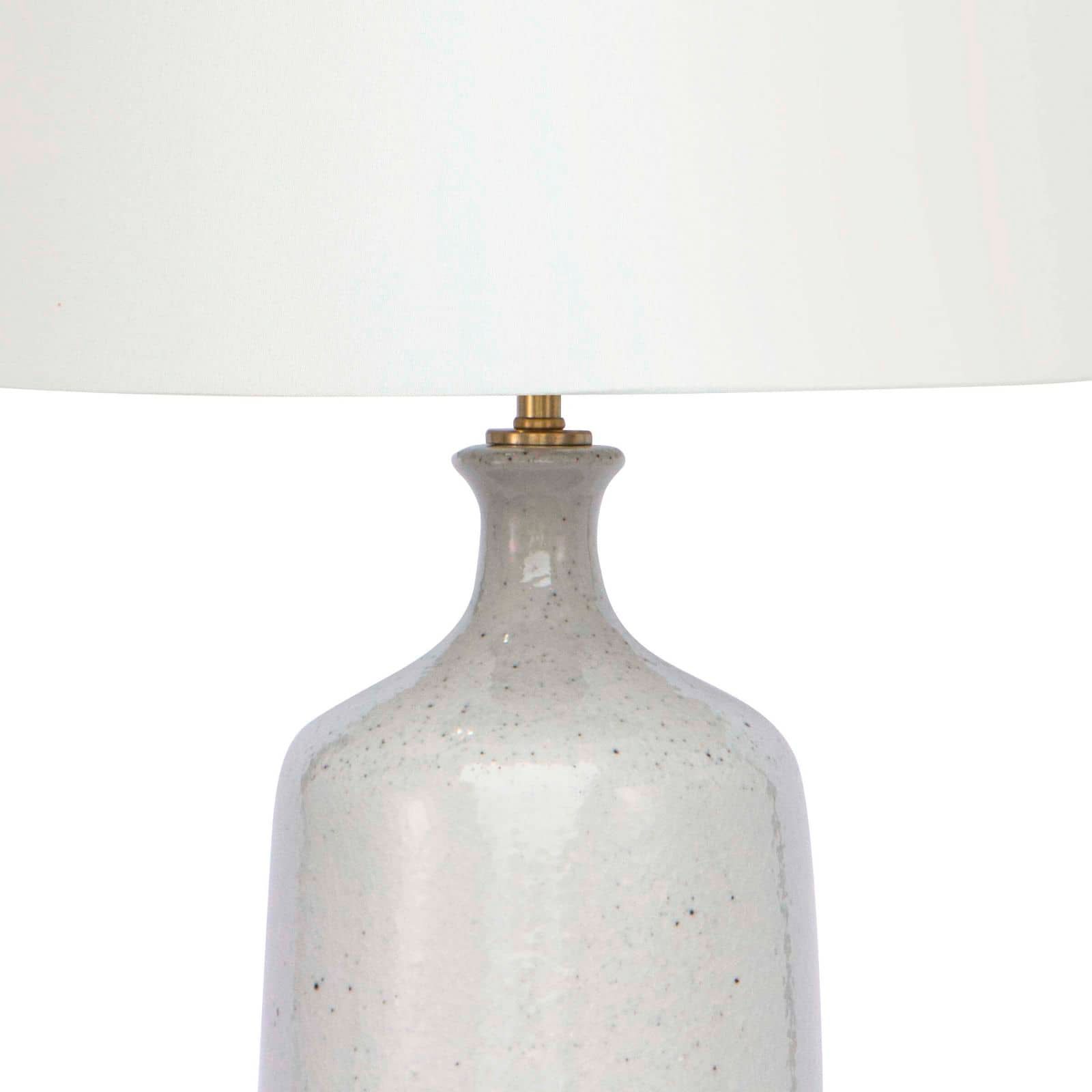 Image 6 Regina Andrew Design Glace White Ceramic Table Lamp more views