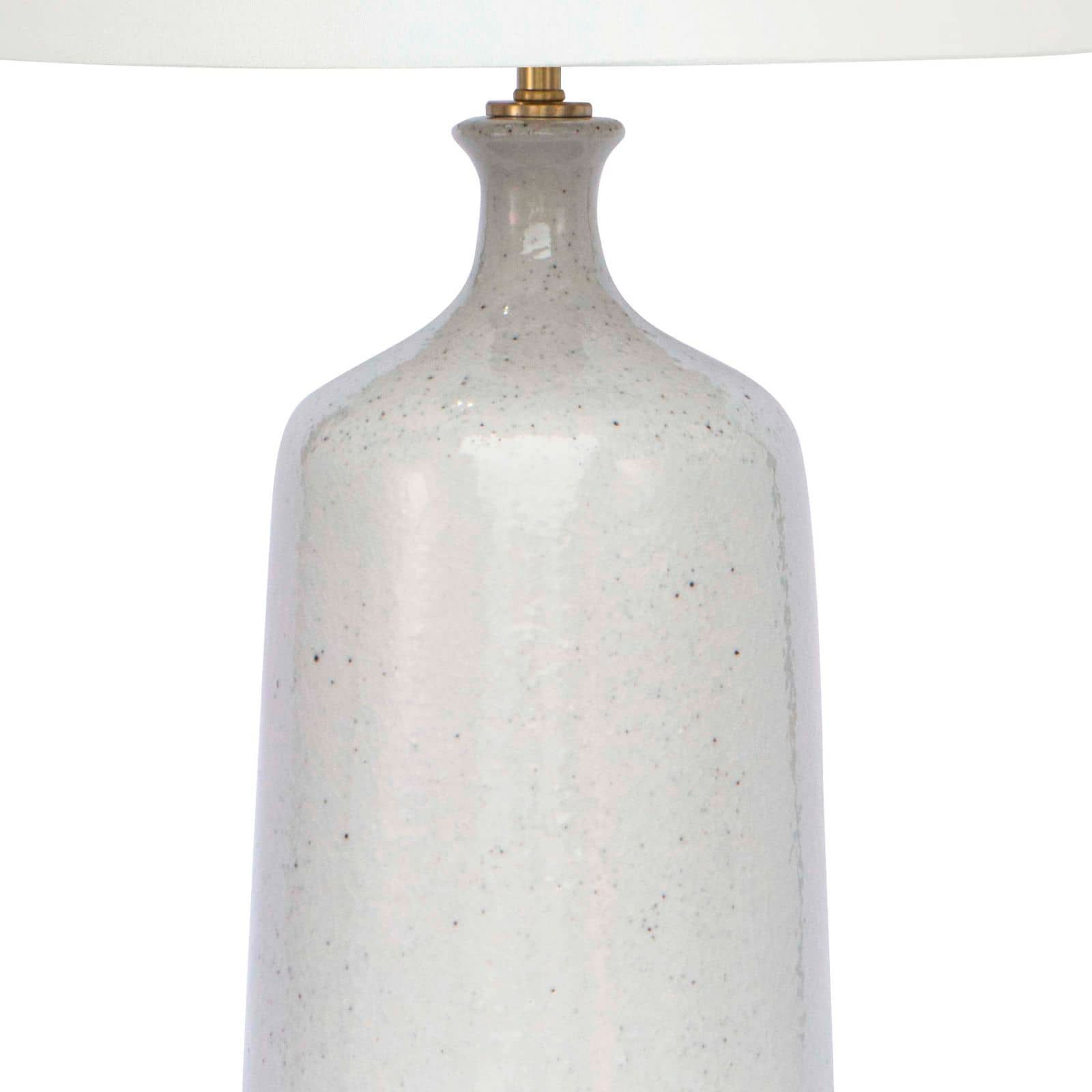 Image 7 Regina Andrew Design Glace White Ceramic Table Lamp more views