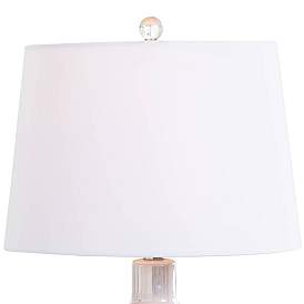 Image3 of Regina Andrew Design Glimmer White Ceramic Table Lamp more views