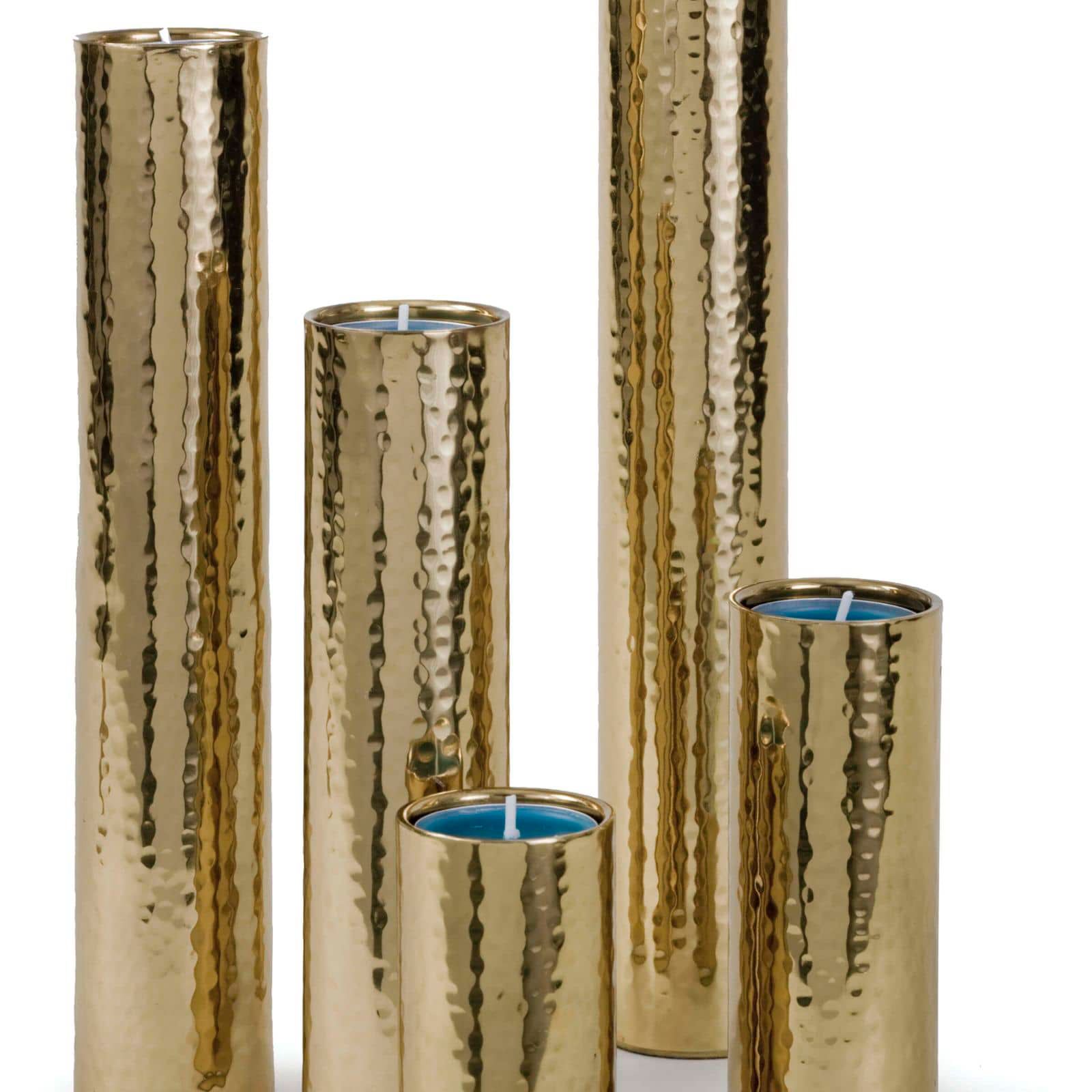 Image 7 Regina Andrew Design Gold Candle Holder/Bud Vase Set more views