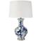 Regina Andrew Design Hanna Blue and White Ceramic Table Lamp