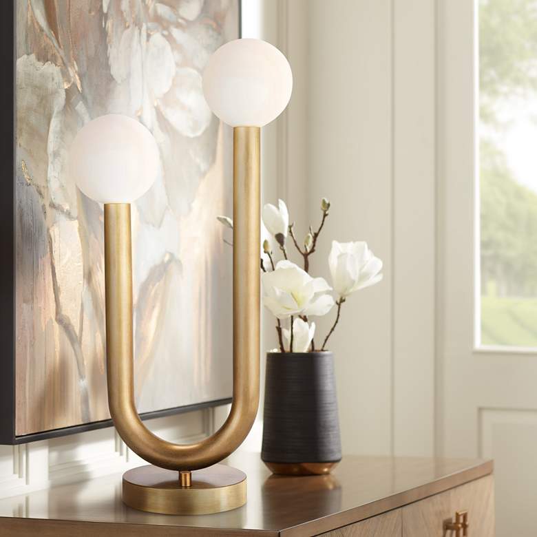 Image 1 Regina Andrew Design Happy Natural Brass Table Lamp