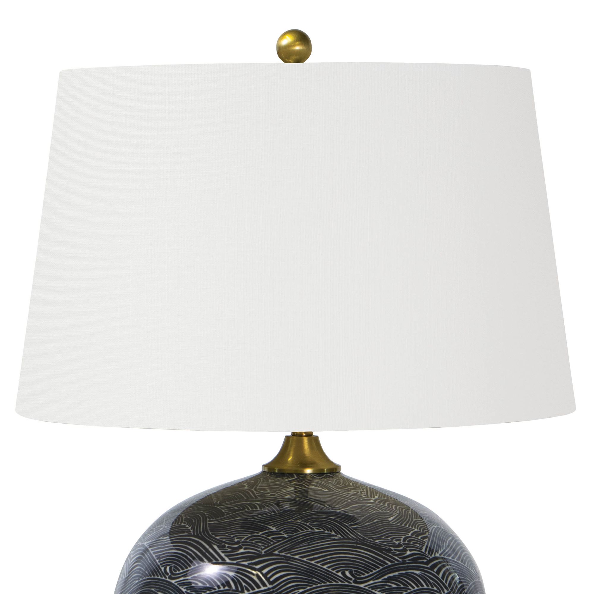 Image 5 Regina Andrew Design Harbor Ebony Ceramic Table Lamp more views