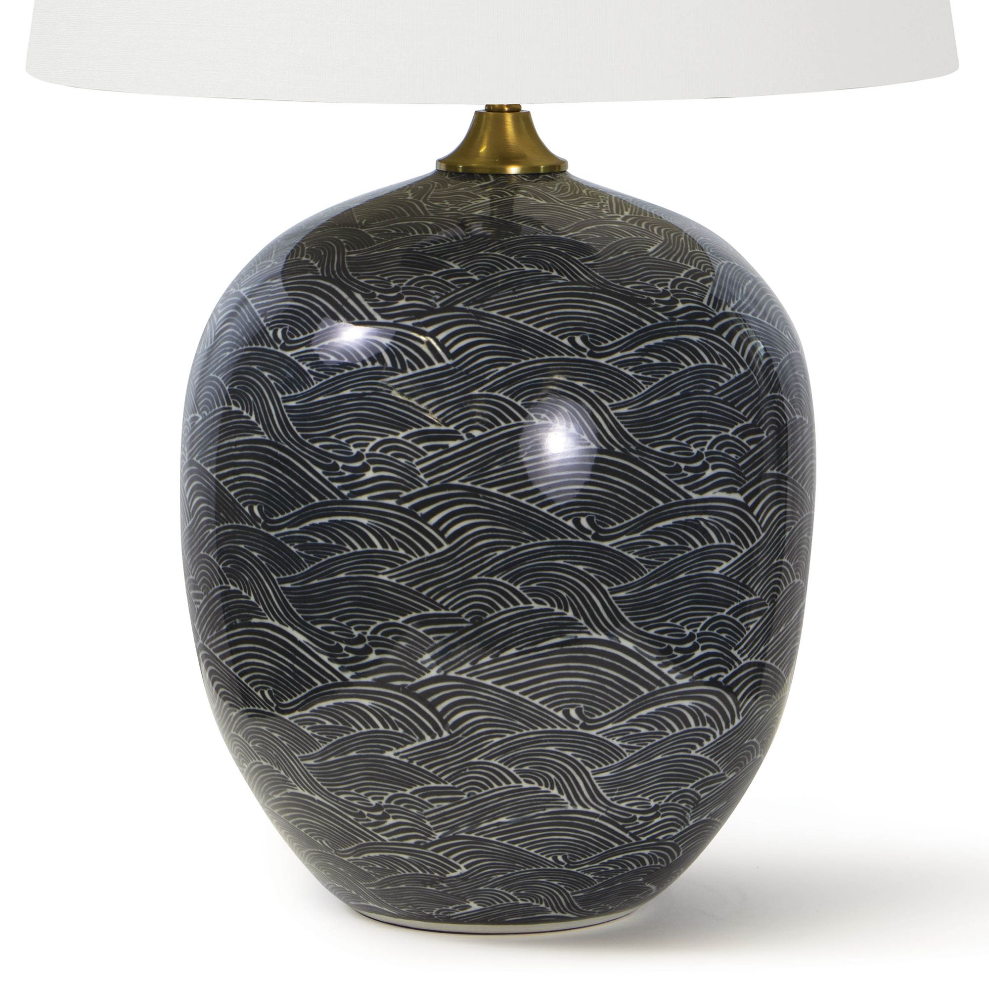 Image 6 Regina Andrew Design Harbor Ebony Ceramic Table Lamp more views