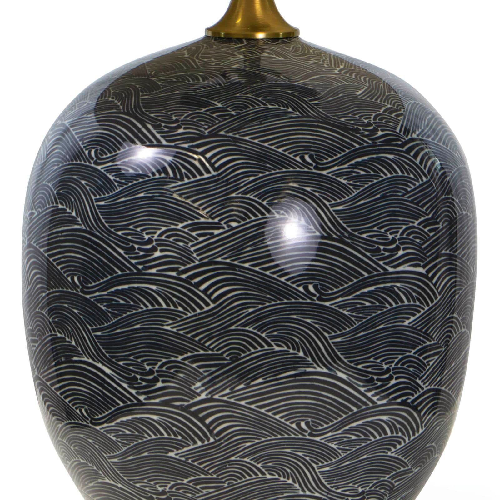 Image 7 Regina Andrew Design Harbor Ebony Ceramic Table Lamp more views