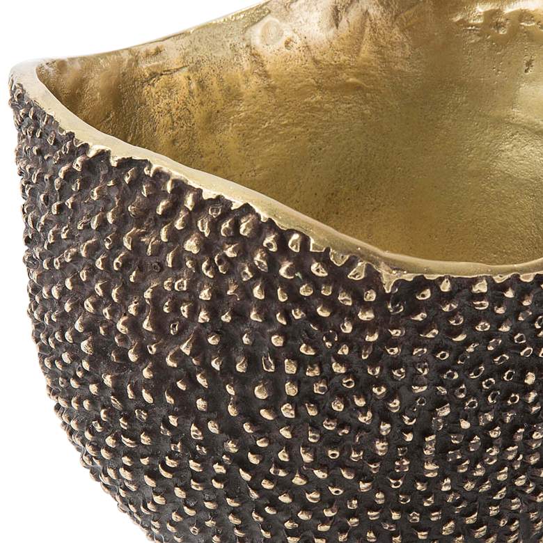 Image 2 Regina Andrew Design Jack 9" Wide Patina Aluminum Bowl more views