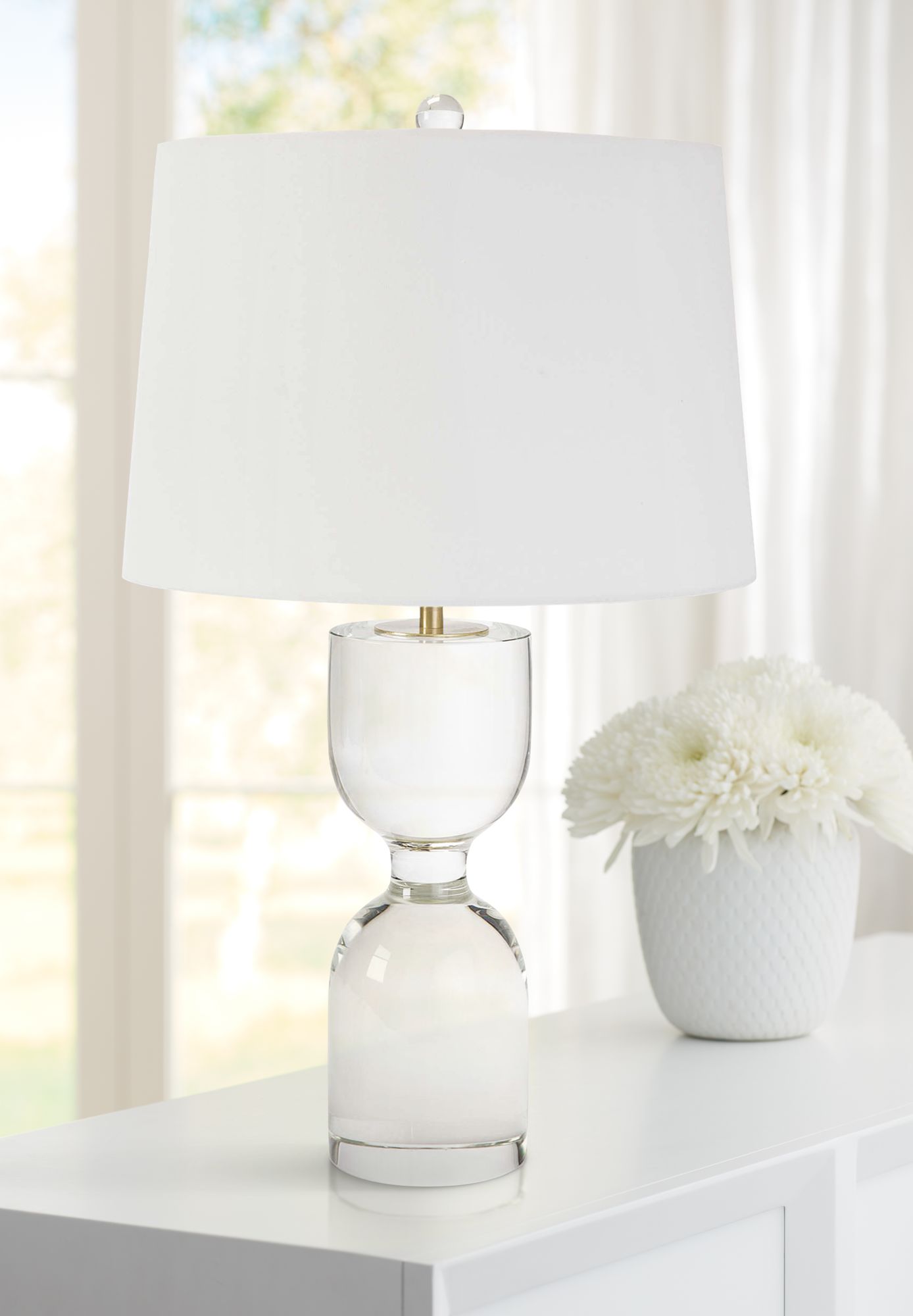 clear crystal table lamp