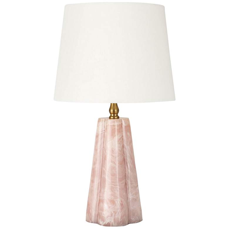 Image 1 Regina Andrew Design Joelle 17 1/2 inch Rose Pink Accent Table Lamp