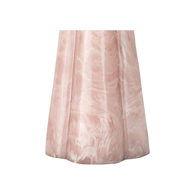 Image 3 Regina Andrew Design Joelle 17 1/2" Rose Pink Accent Table Lamp more views