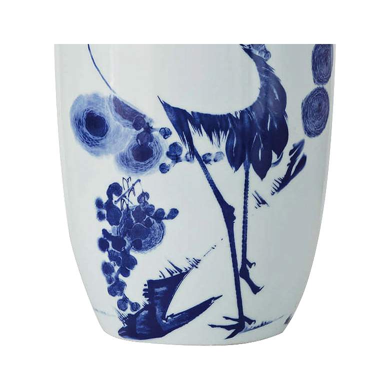 Image 3 Regina Andrew Design Kyoto White and Blue Ceramic Table Lamp more views