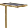 Regina Andrew Design Liam 8" Wide Gold Leaf Steel Drink Table