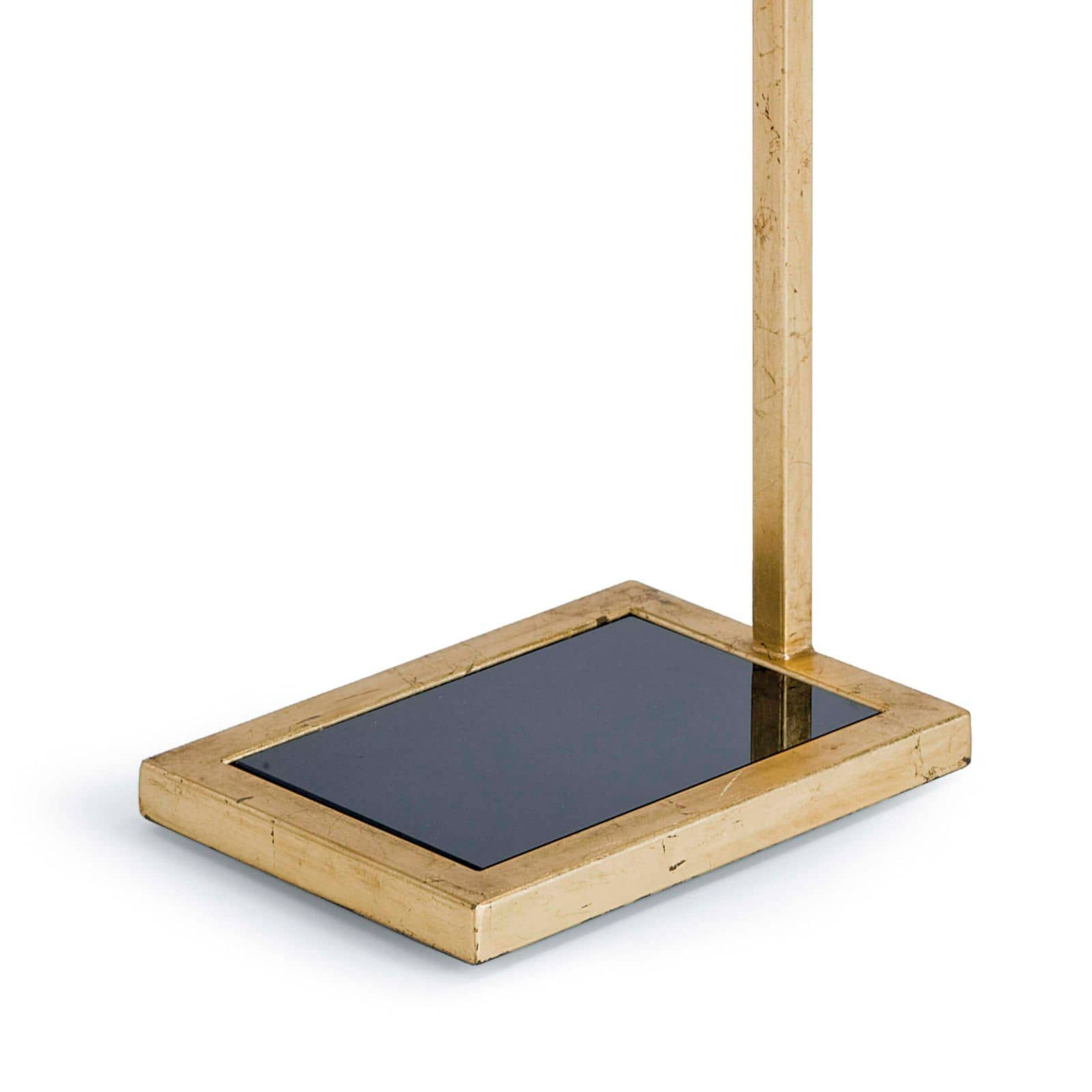 Image 5 Regina Andrew Design Liam 8" Wide Gold Leaf Steel Drink Table more views