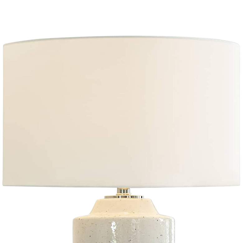 Image 3 Regina Andrew Design Markus 28 1/2" Modern White Ceramic Table Lamp more views