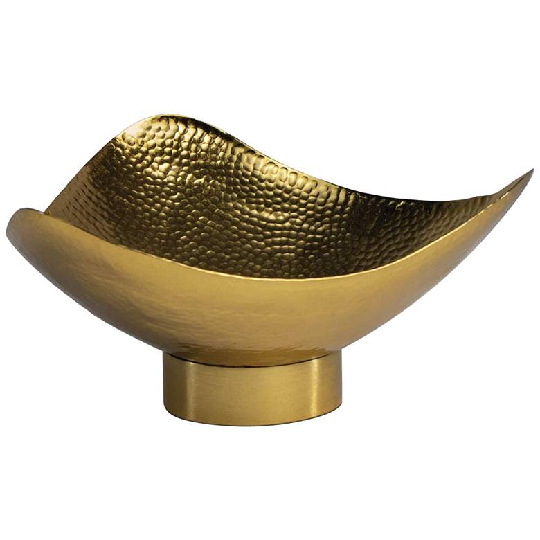 Image 1 Regina Andrew Design Milo 10" Wide Polished Brass Bowl
