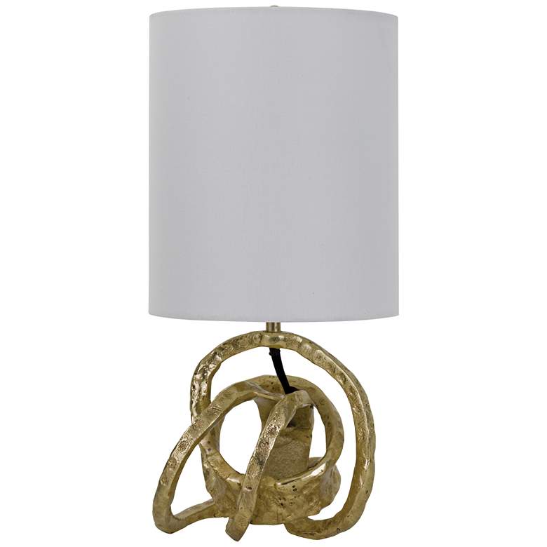 Image 1 Regina Andrew Design Mini Knot Sculptural Gold Table Lamp