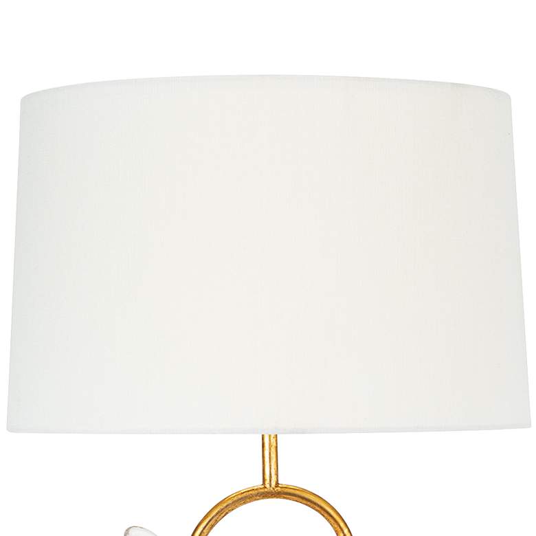 Image 3 Regina Andrew Design Monarch Gold Leaf and Glass Table Lamp more views