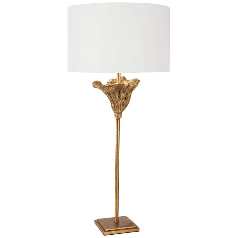 Image 2 Regina Andrew Design Monet Gold Flower Steel Table Lamp