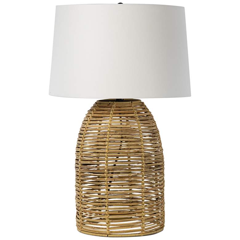 Image 2 Regina Andrew Design Monica Natural Woven Bamboo Table Lamp