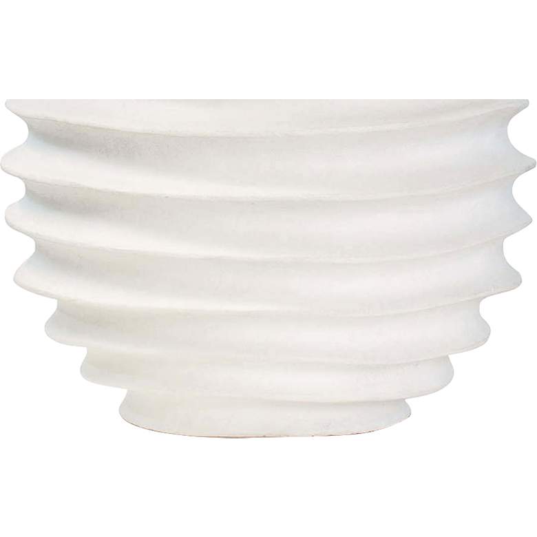 Image 3 Regina Andrew Design Nabu White Accordion Table Lamp more views