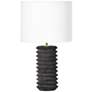 Regina Andrew Design Noir Black Accent Column Table Lamp