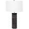 Regina Andrew Design Noir Black Column Table Lamp