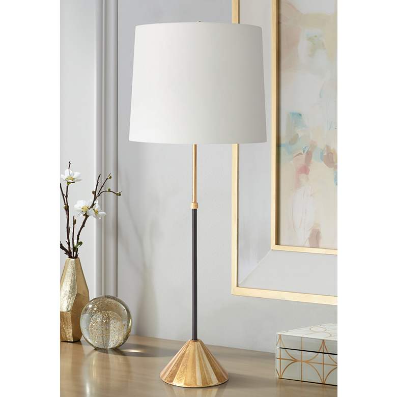 Image 1 Regina Andrew Design Parasol 29" High Modern Gold Table Lamp