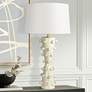 Regina Andrew Design Pom Pom White Ceramic Table Lamp