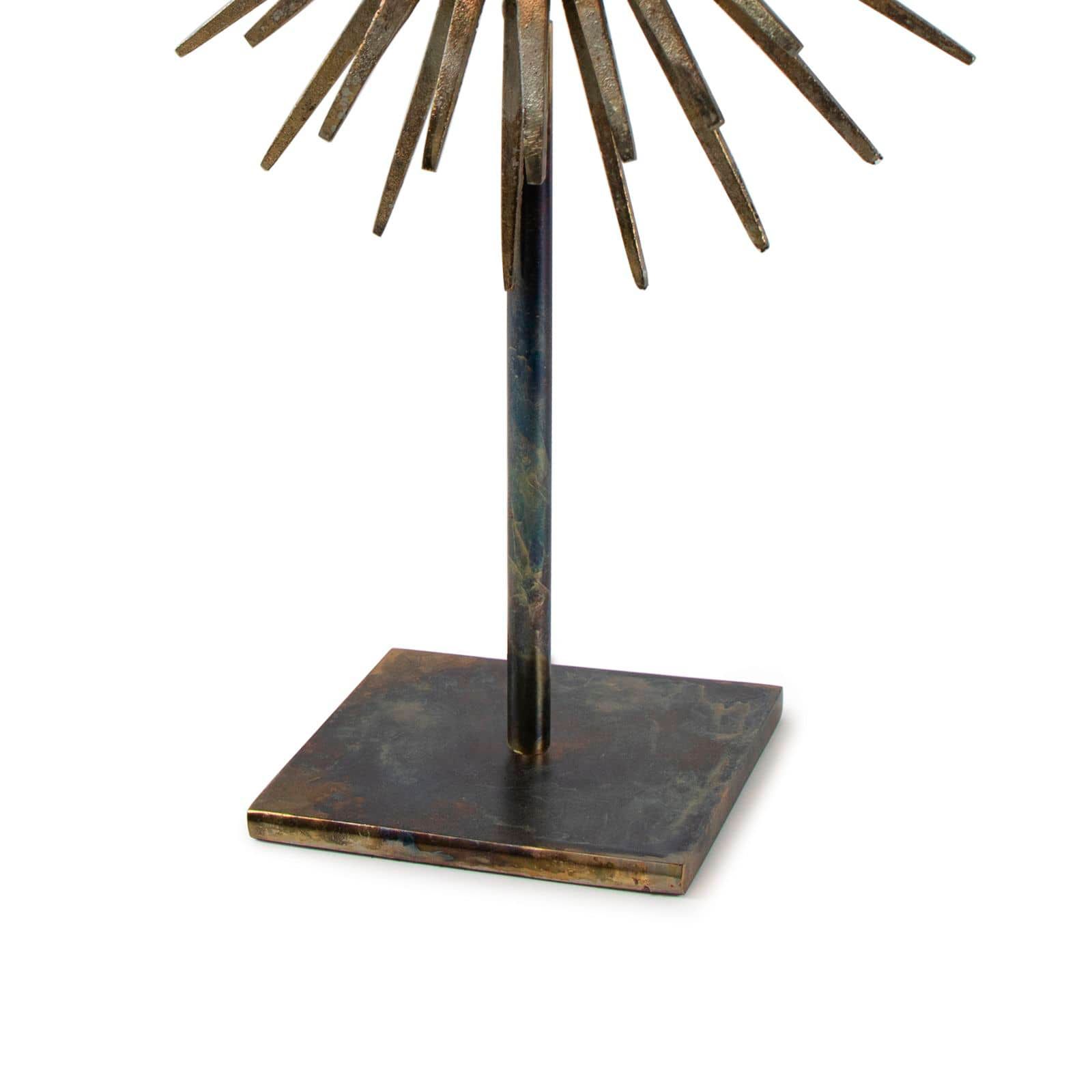 Image 2 Regina Andrew Design Radiant 17" High Brass Iron Sculpture more views