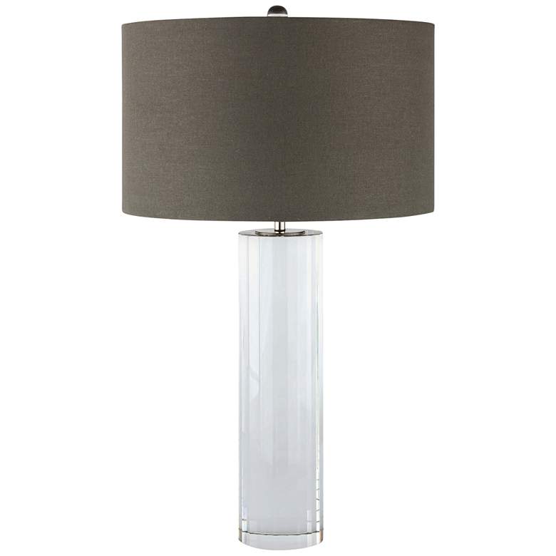 Image 1 Regina Andrew Design Romeo Clear Crystal Column Table Lamp