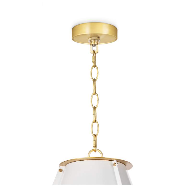 Image 5 Regina Andrew Design Sail 35" Wide White 4-Light Chandelier more views