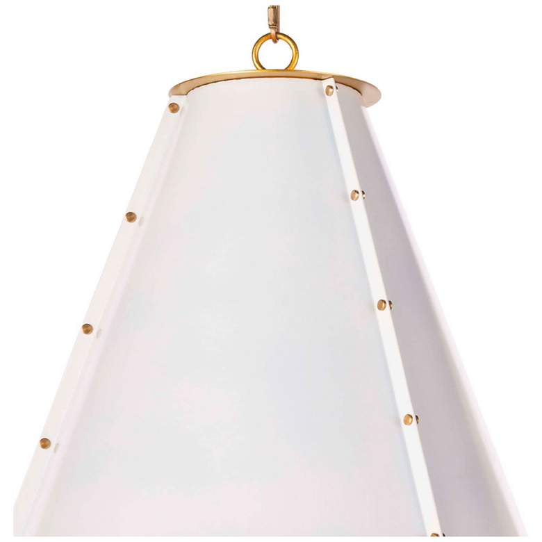 Image 6 Regina Andrew Design Sail 35" Wide White 4-Light Chandelier more views
