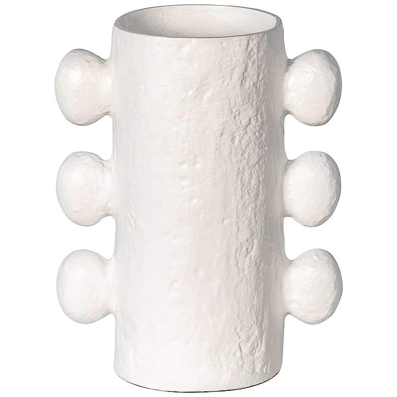 Image 1 Regina Andrew Design Sania Matte White 11"H Decorative Vase