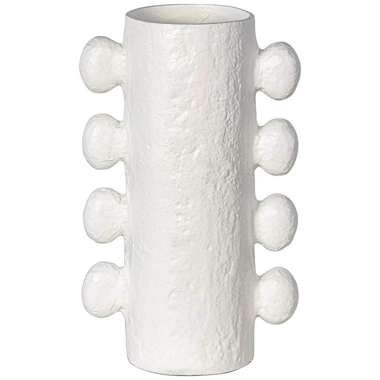 Image 1 Regina Andrew Design Sania Matte White 14"H Decorative Vase