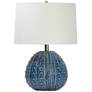 Regina Andrew Design Sanibel Blue Ceramic Table Lamp