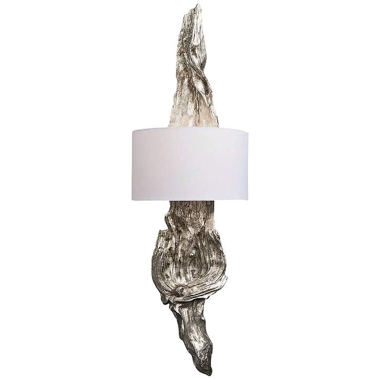 Image 1 Regina Andrew Design Silver 49" Drift Wood Sconce