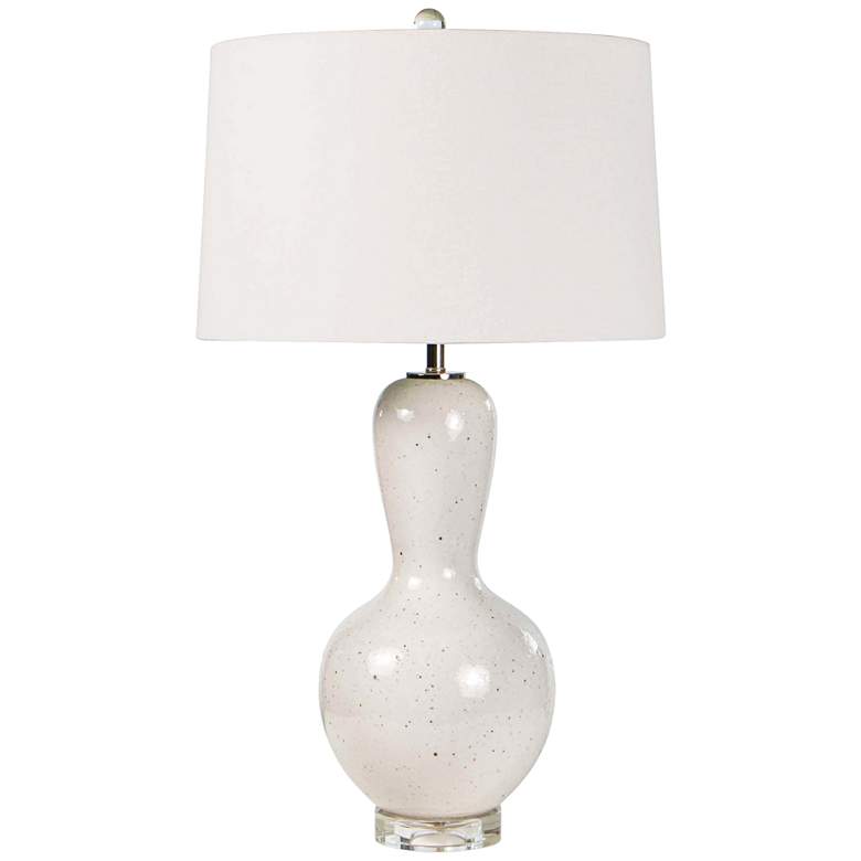 Image 1 Regina Andrew Design Sonora White Ceramic Gourd Table Lamp