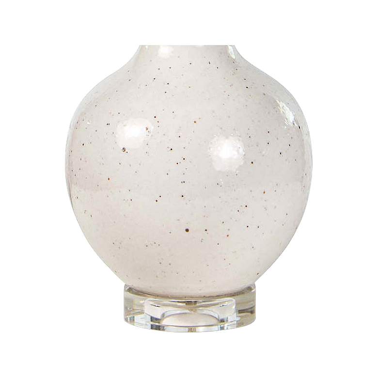 Regina Andrew Design Sonora White Ceramic Gourd Table Lamp more views
