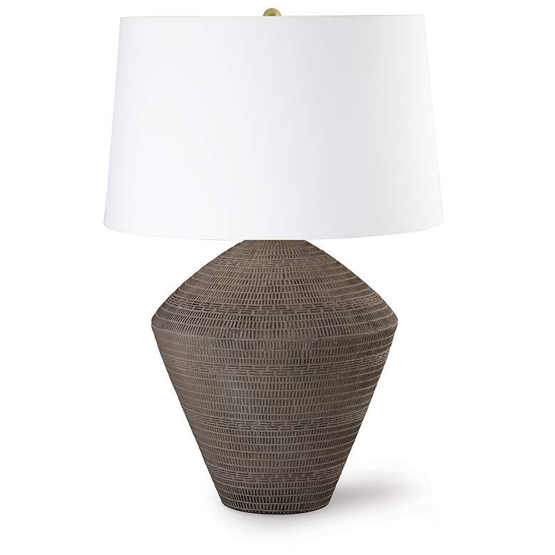 Image 1 Regina Andrew Design Soren Black Ceramic Table Lamp