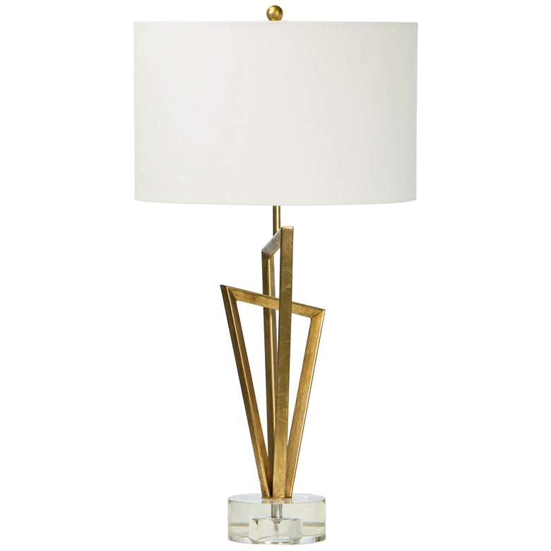 Image 1 Regina Andrew Design Sydney Gold Leaf Metal Table Lamp