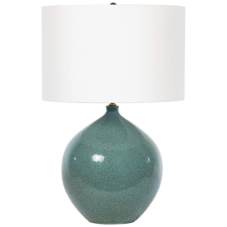 Image 3 Regina Andrew Design Sylvia Aqua Ceramic Table Lamp
