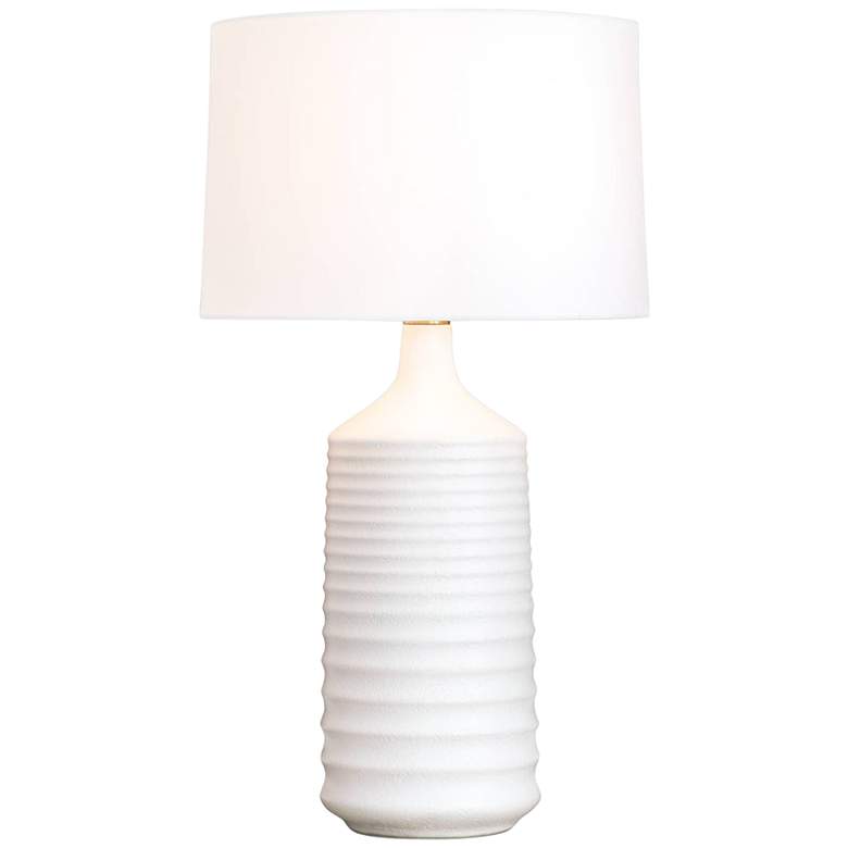 Image 2 Regina Andrew Design Temperance White Ceramic Table Lamp