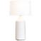 Regina Andrew Design Temperance White Ceramic Table Lamp