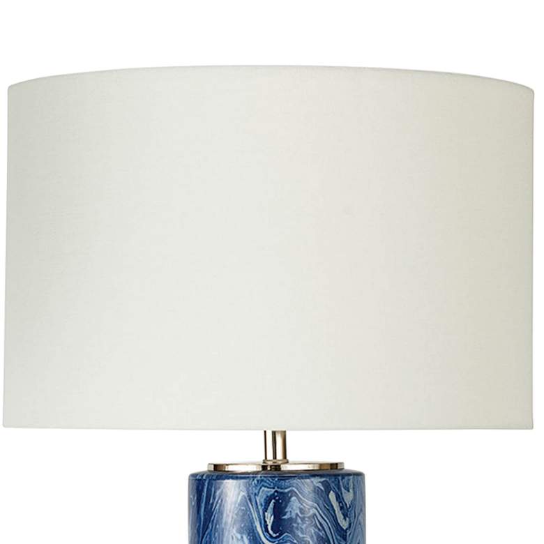 Image 4 Regina Andrew Design Tide 32" Blue Ceramic Table Lamp more views