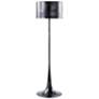 Regina Andrew Design Trilogy 69 3/4" Modern Black Finish Floor Lamp