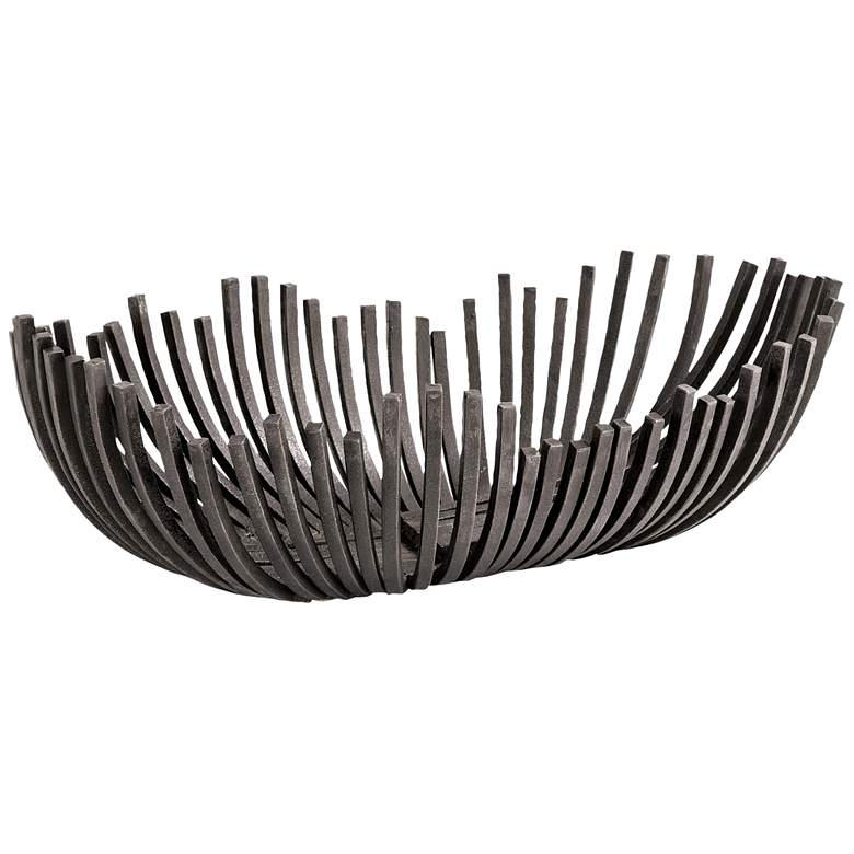 Image 1 Regina Andrew Design Webbed Blackened Iron Oblong Bowl