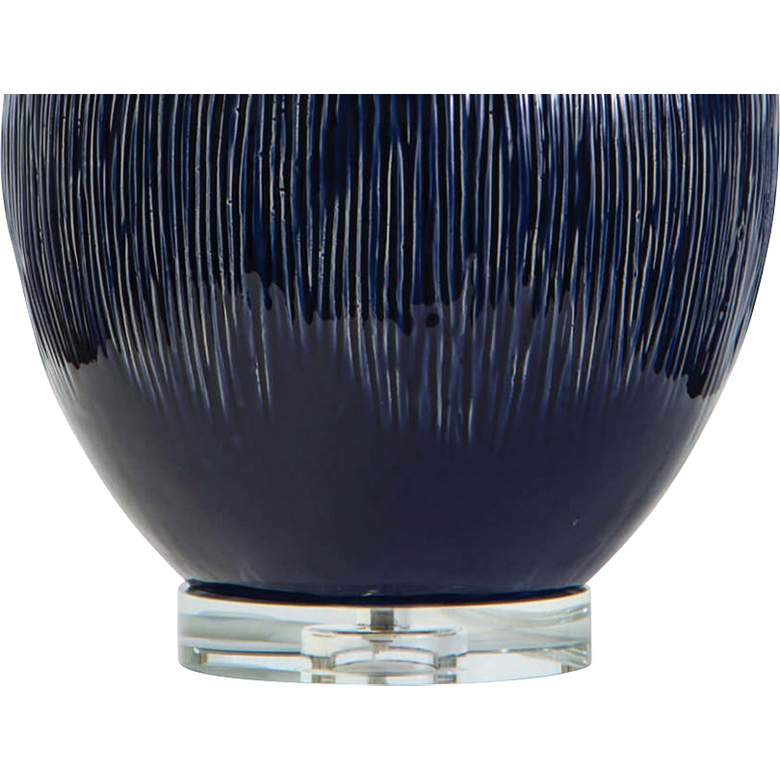Image 3 Regina Andrew Design Wisteria Blue Ceramic Table Lamp more views