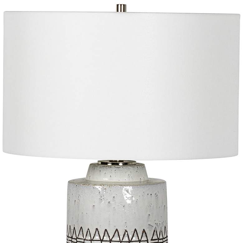 Image 2 Regina Andrew Design Zuri White Ink Ceramic Table Lamp more views